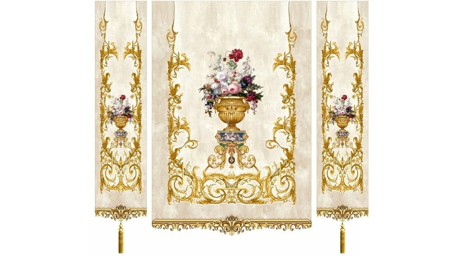 Rama Classic Curtain Model - 1084