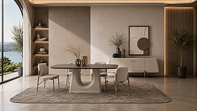 Ravello Metalik Detaylı Yemek Odası - 1182