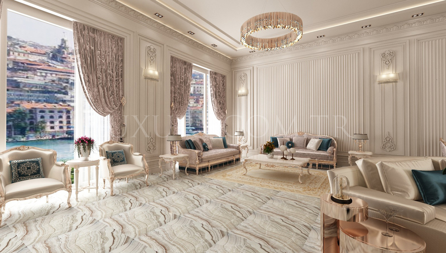 Rennes Villa Dekorasyonu - 1102 Luxury Line