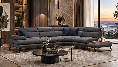 Renovia Sehpalı Köşe Koltuk Takımı - 1191