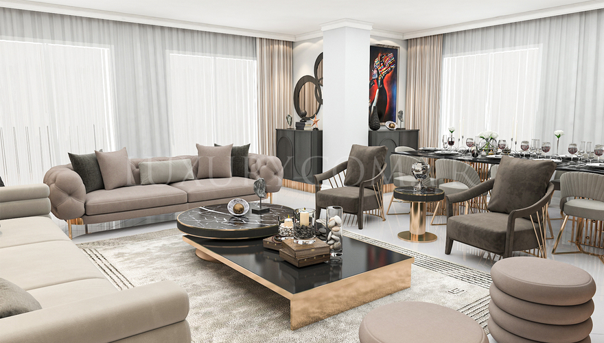 Ritz Carlton Проект меблировки резиденции - 8