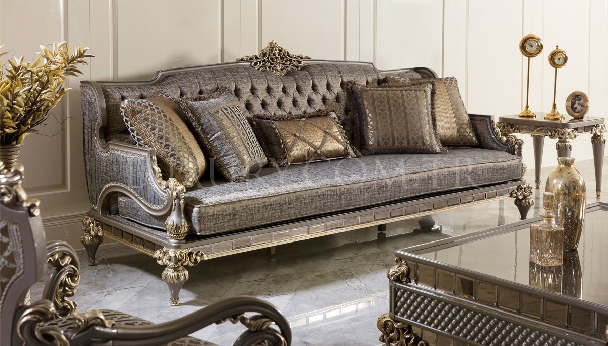 Rivesa Art Deco Sofa Set - 24