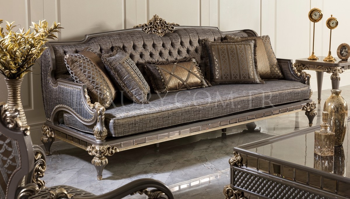 Rivesa Art Deco Sofa Set - 25