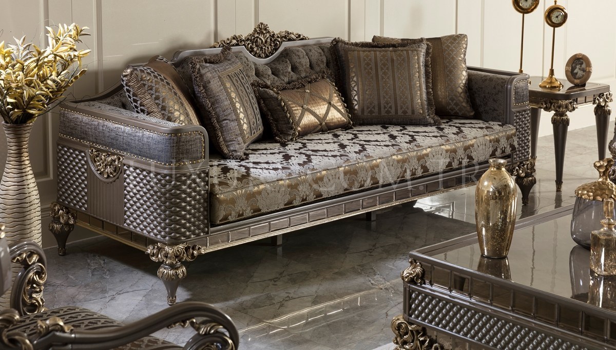 Rivesa Art Deco Sofa Set - 29