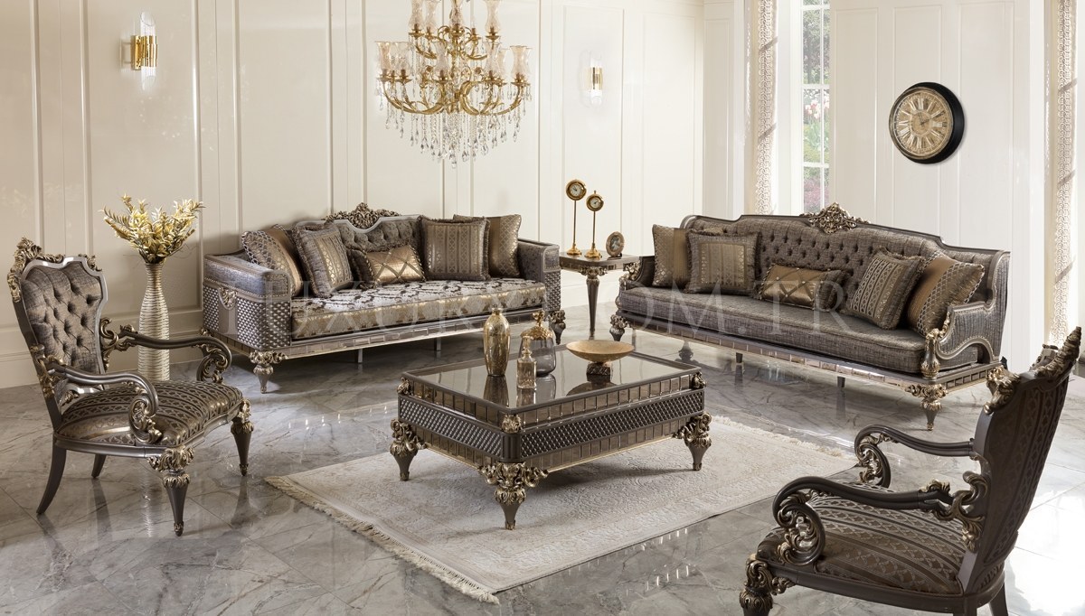 Rivesa Art Deco Sofa Set - 33