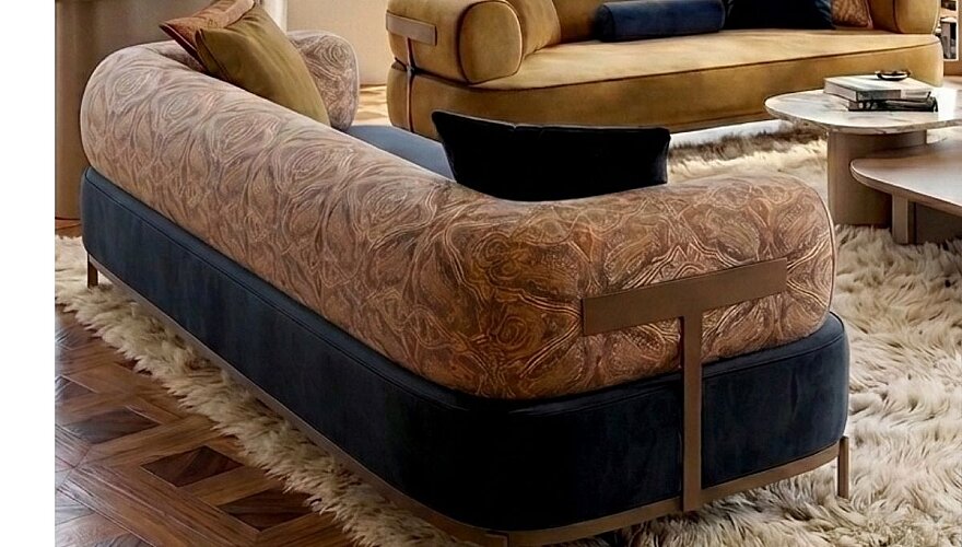Rivora Modern Sofa Set - 3