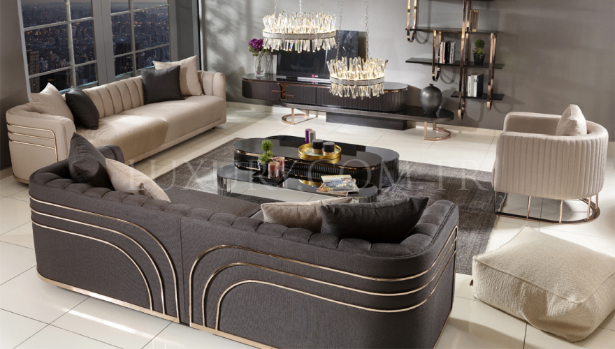 Roma Modern Living Room - 1