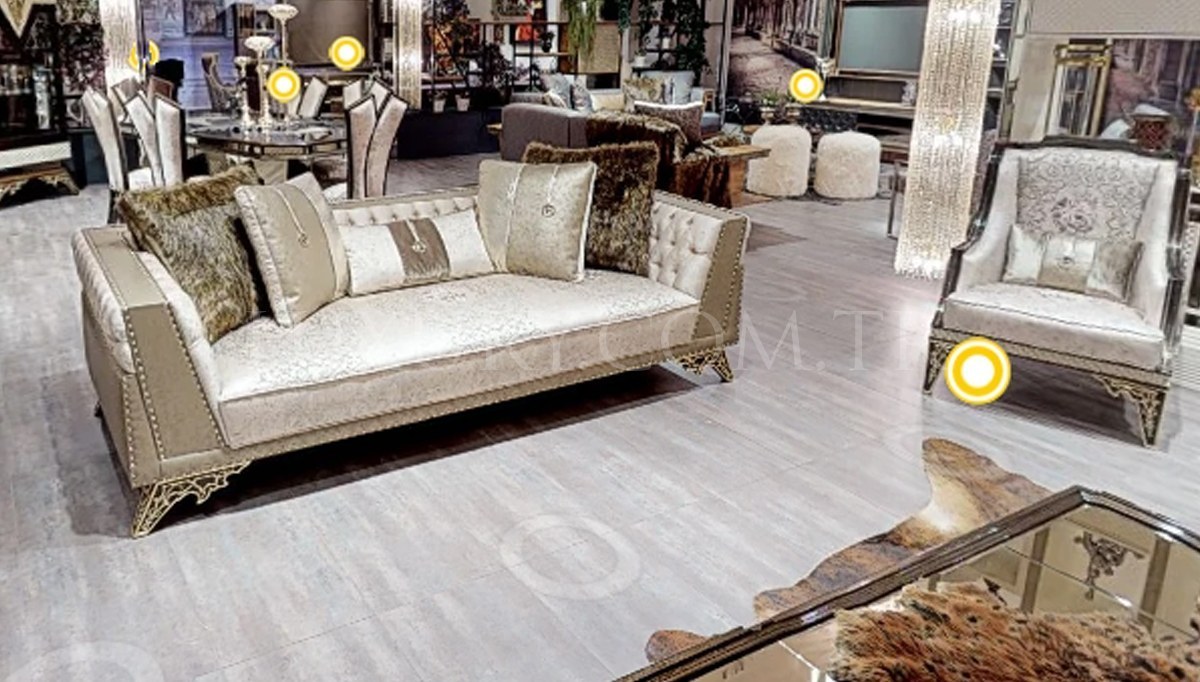 Romenas Art Deco Sofa Set - 10