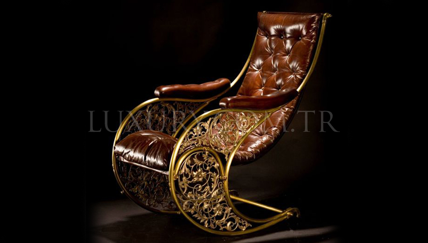 Rosana Classic Bronz Makam Koltuğu - 1050