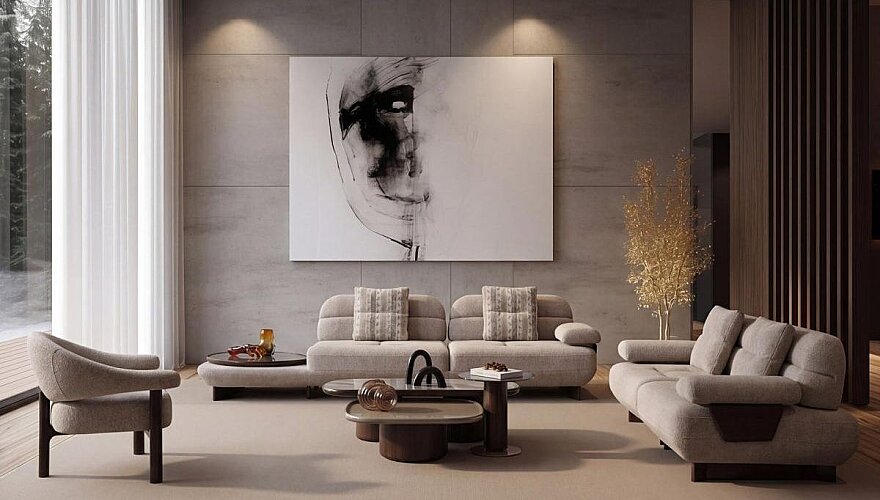 Rovello Modern Koltuk Takımı - 1192