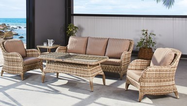 Royal Bahçe Комплект Дивана Krem - 1064