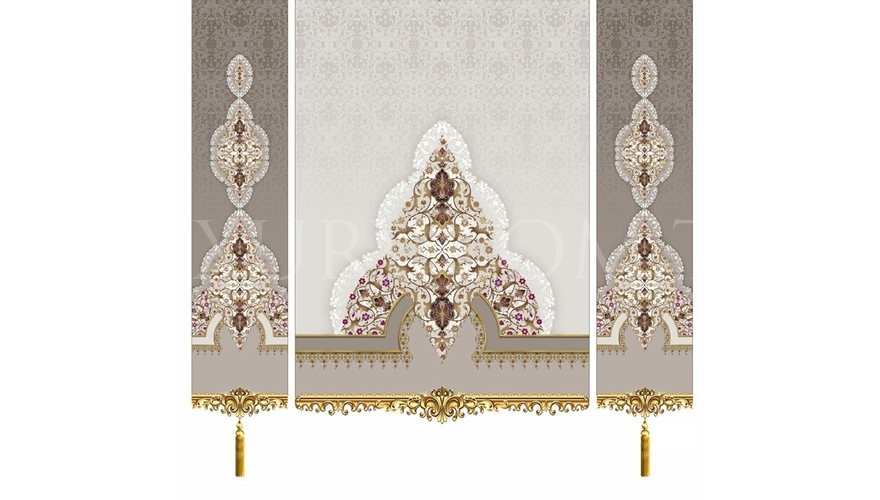 Rubane Classic Curtain Model - 1084