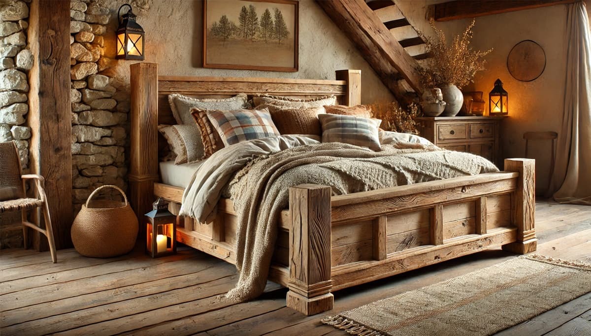 Rustik Tarz Mobilyalarla Evlerinize Sıcaklık Katın