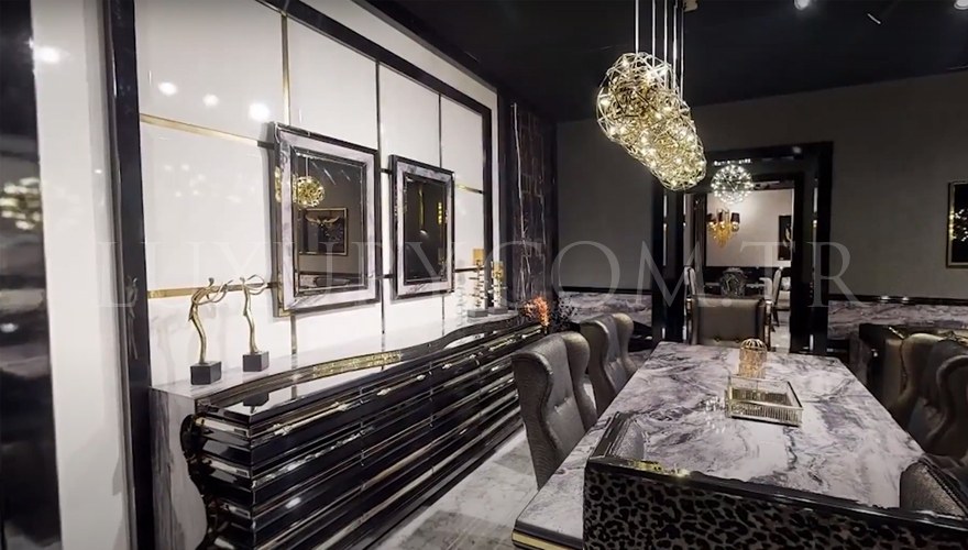 Sacramento Luxury Yemek Odası - 12