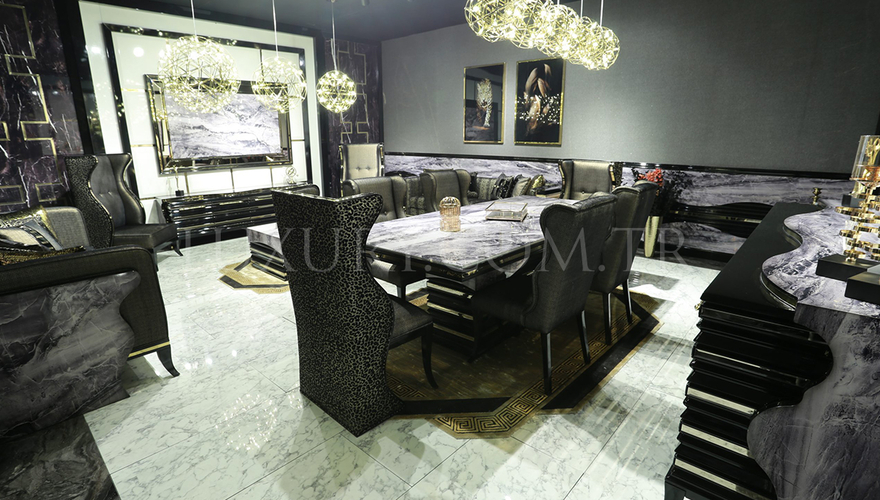 Sacramento Luxury Yemek Odası - 8