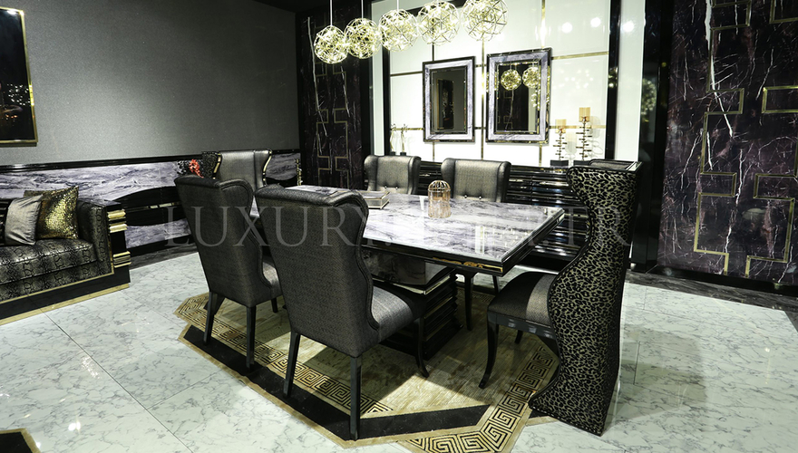 Sacramento Luxury Yemek Odası - 6