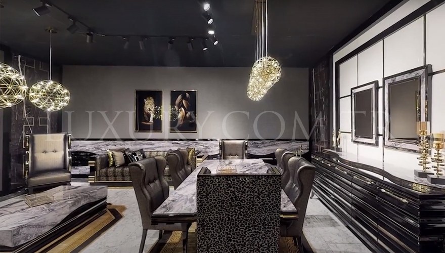 Sacramento Luxury Yemek Odası - 10