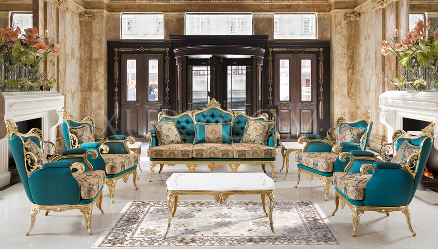 Şaheser Mavi Bronze Living Room - 1050