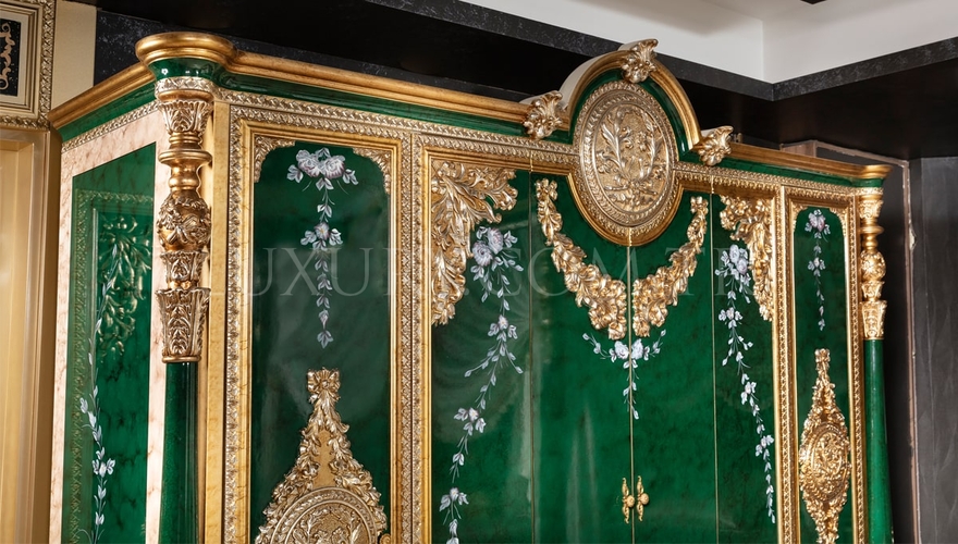 Şaheste Classic Green Bedroom - 9