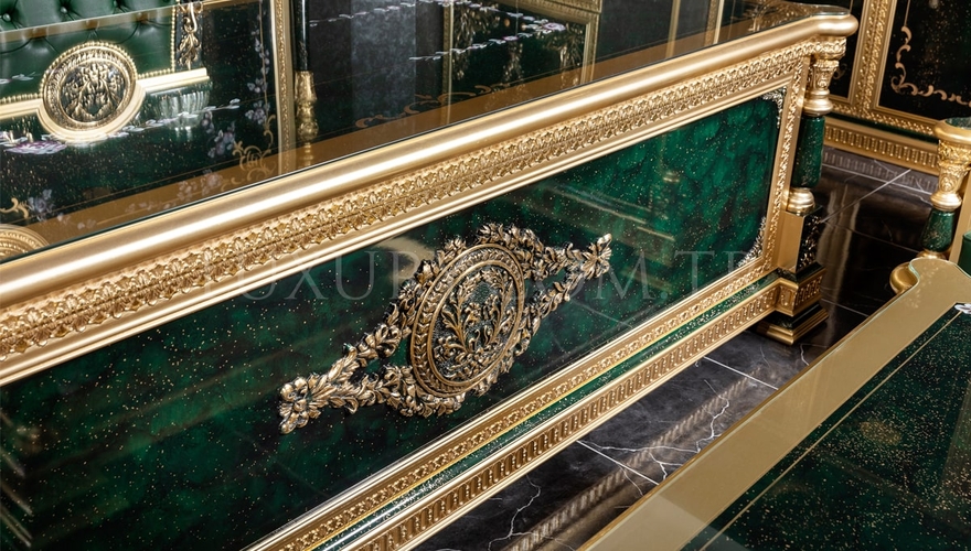 Şaheste Classic Green Office Room - 9