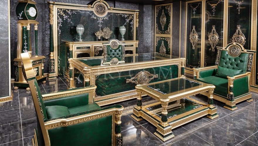 Şaheste Classic Green Office Room - 1