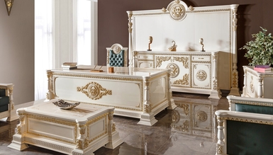 Şaheste Klasik Krem Makam Odası - 1142