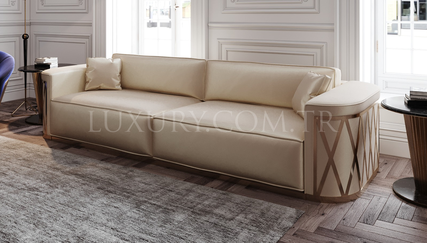 Samenta Metal Sofa Set - 3
