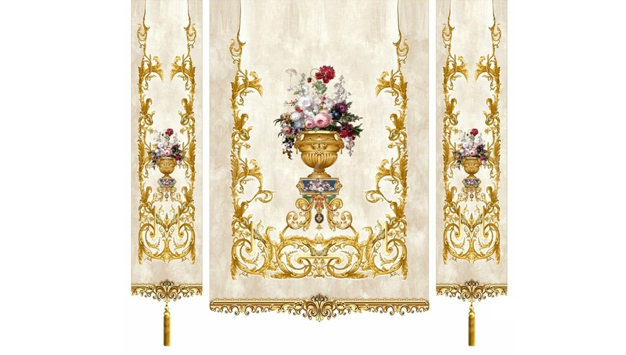 Sandino Classic Curtain Model - 1084