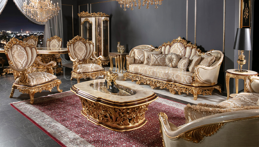 Sanremo Ensemble de canapé classique - 916