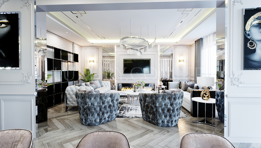 1102 Luxury Line - Santesa Salon Dekorasyonu