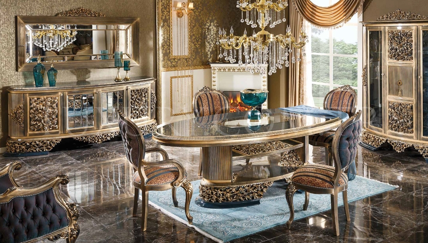 Sapporo Klasik Dark Blue Гостиная - 1062