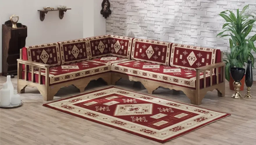 Saray Motifli Sedir Takımı - 3