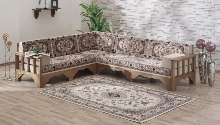 Saray Motifli Sedir Takımı - 7