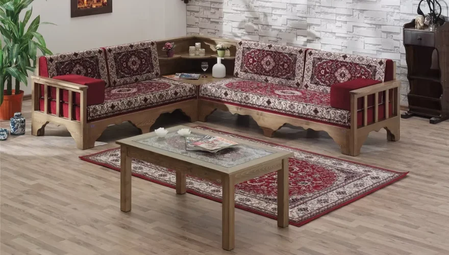 Saray Motifli Sedir Takımı - 2