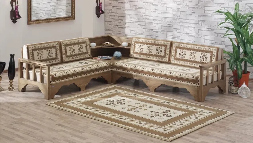 Saray Motifli Sedir Takımı - 4