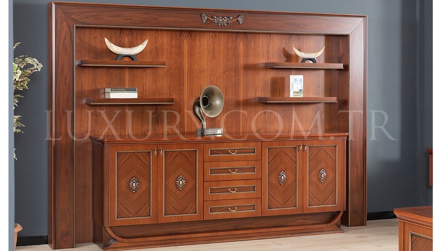 Şarika Üniteli Classic Office Room - 4