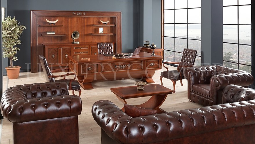 Şarika Üniteli Classic Office Room - 2