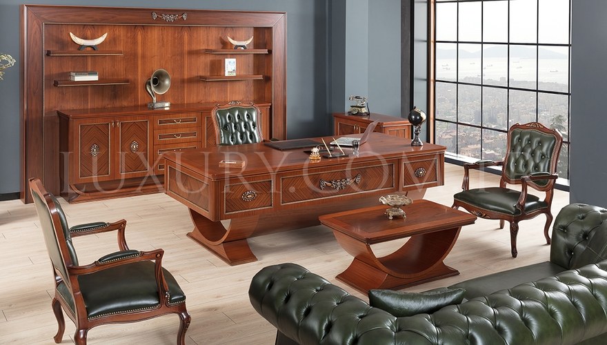 Şarika Üniteli Classic Office Room - 1