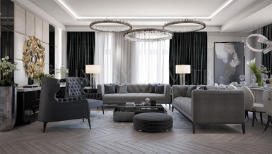 Saroz Salon Dekorasyonu Projesi
