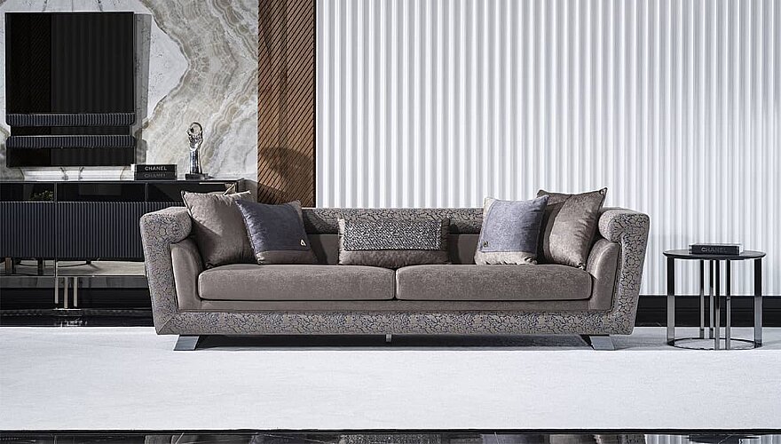 Savena Antrasit Modern Koltuk Takımı - 5