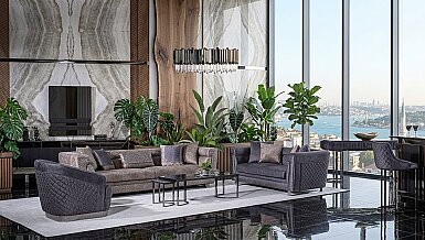Savena Antrasit Modern Koltuk Takımı - 1182