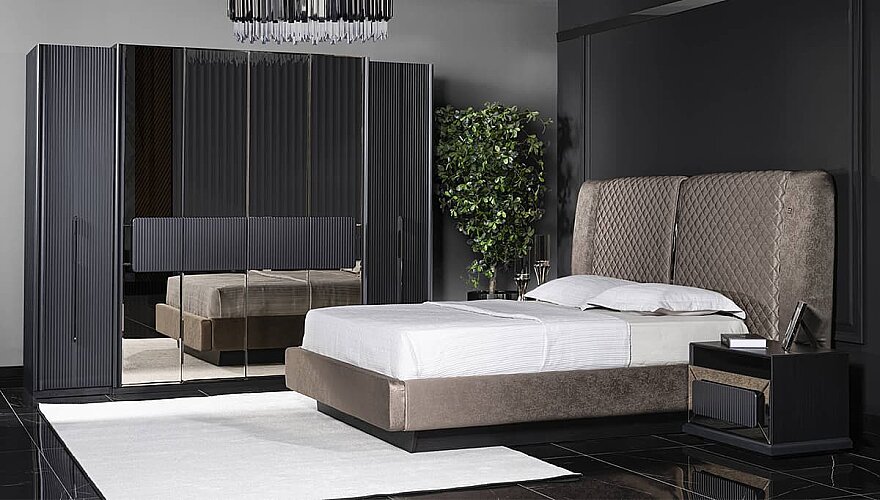Savena Antrasit Modern Yatak Odası - 3