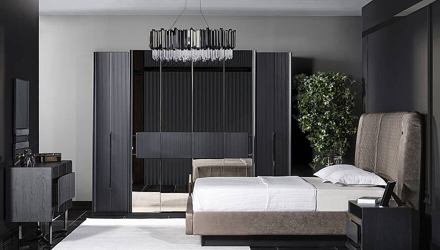 Savena Antrasit Modern Yatak Odası - 1182