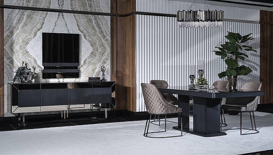 Savena Antrasit Modern Yemek Odası - 4