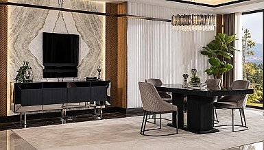 Savena Antrasit Modern Yemek Odası - 1182