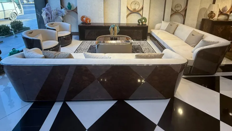 Sedna Kahverengi Modern Koltuk Takımı - 5