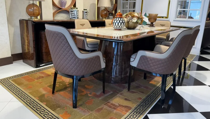 Sedna Kahverengi Modern Yemek Odası - 6