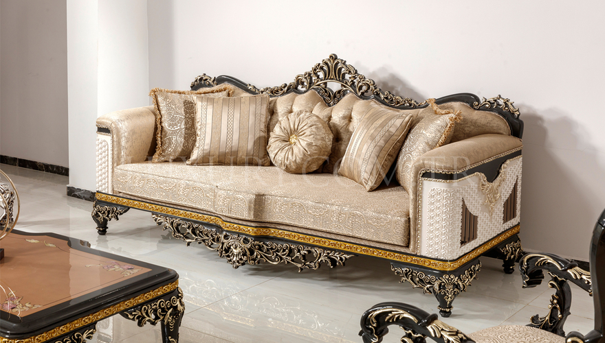 Selda Classic Sofa Set - 3
