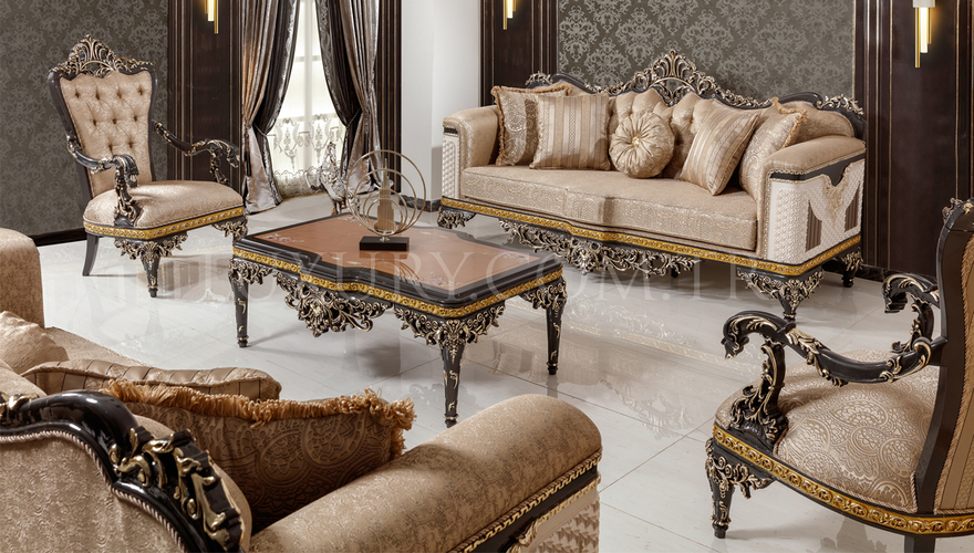Selda Classic Sofa Set - 1