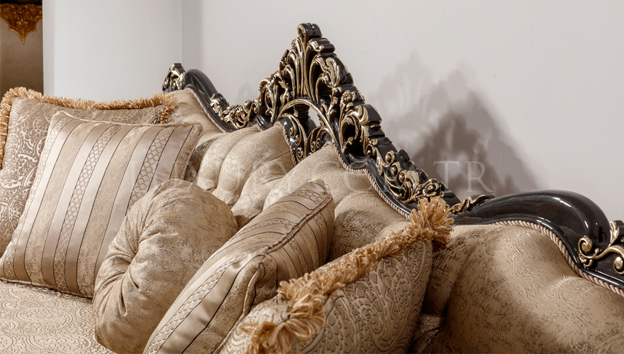 Selda Classic Sofa Set - 5